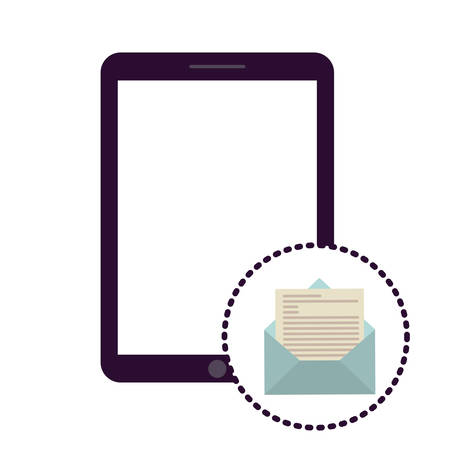 Gadgets design over white background, vector illustrationのイラスト素材