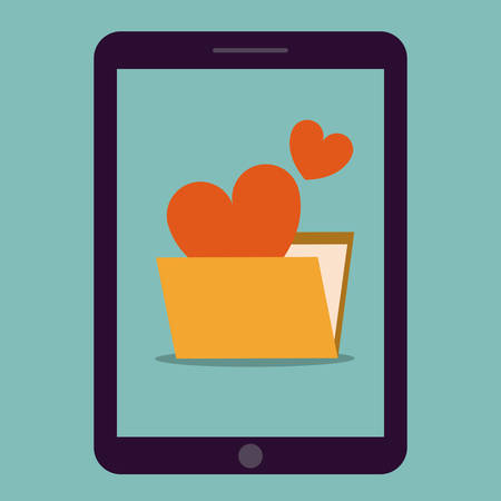 Gadgets design over blue background, vector illustrationのイラスト素材