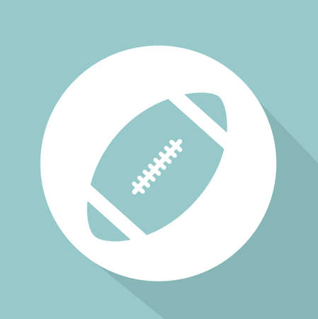 Football design over blue background, vector illustrationのイラスト素材