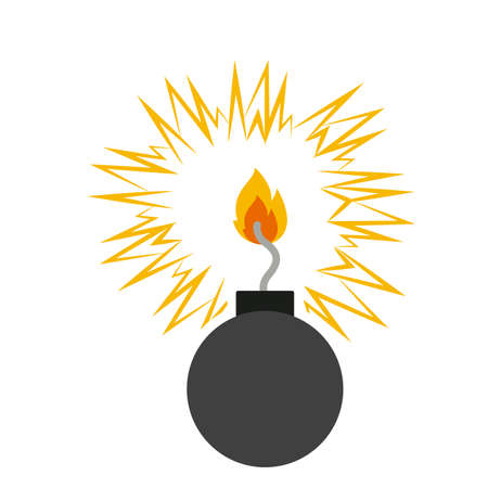 Computer worm design over white background, vector illustrationのイラスト素材