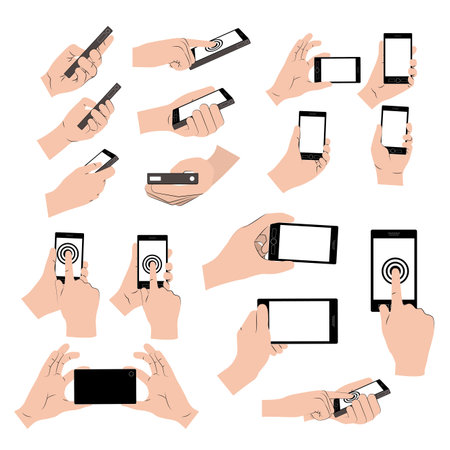 Byod design over white background, vector illustrationのイラスト素材