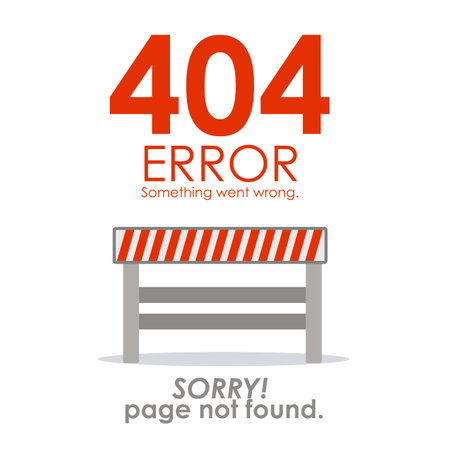 Error design over white background, vector illustration
