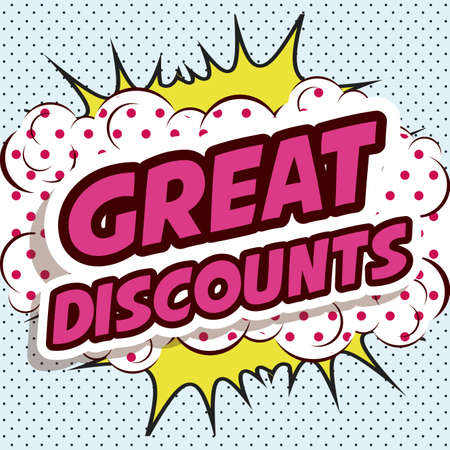Big sale design over pointed background, vector illustrationのイラスト素材