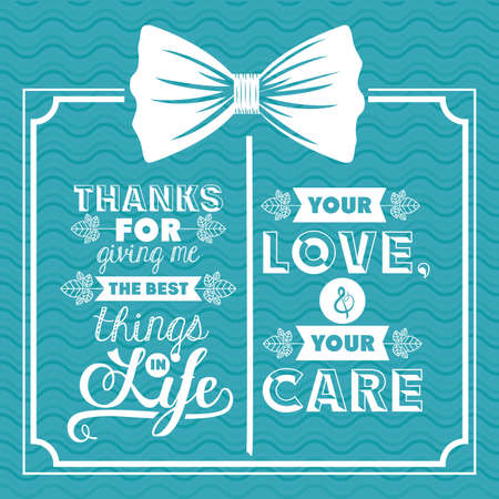 fathers day design over blue background, vector illustrationのイラスト素材