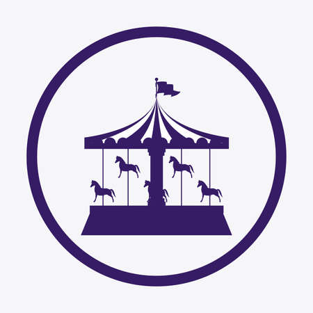 Fair design over white background, vector illustrationのイラスト素材