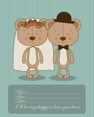 Love design over pastel background, vector illustrationのイラスト素材