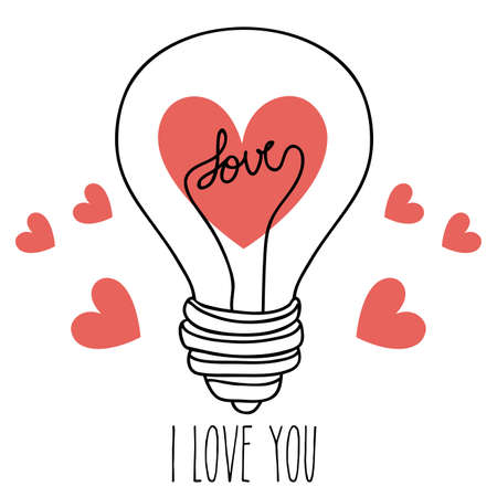 Love design over white background, vector illustrationのイラスト素材