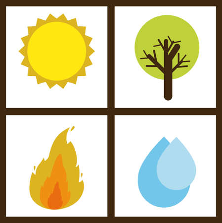 Recycle design over white background, vector illustrationのイラスト素材