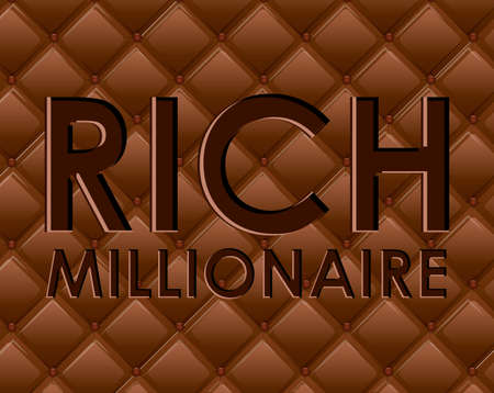 money design over brown background, vector illustrationのイラスト素材