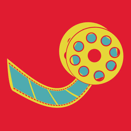 Cinema design, vector illustrationのイラスト素材