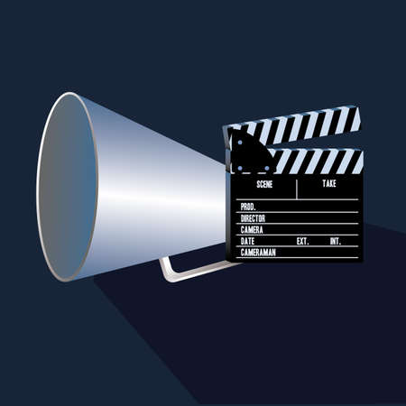 Cinema design, vector illustrationのイラスト素材