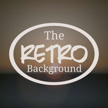 Retro and Vintage label design, vector illustrationのイラスト素材