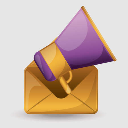 Networking design over white background, vector illustrationのイラスト素材