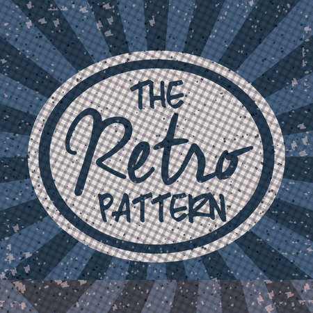 Retro and Vintage background design, vector illustrationのイラスト素材