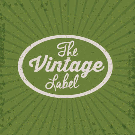 Fathers day design over retro background with a label, vector illustrationのイラスト素材