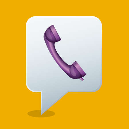 Networking design over yellow background, vector illustrationのイラスト素材