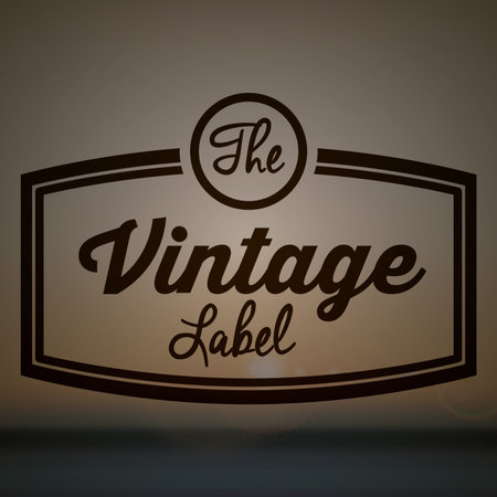 Retro and Vintage label design, vector illustrationのイラスト素材