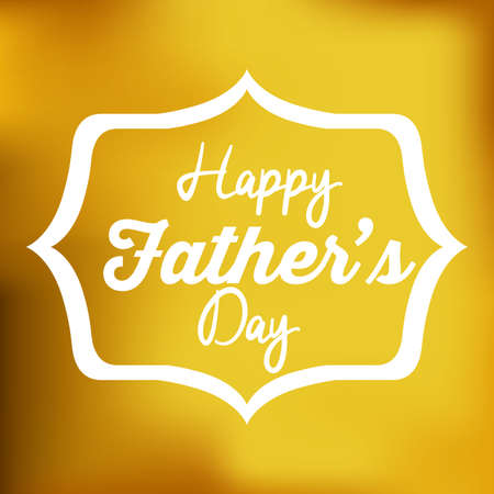 Fathers day design over colored backgrund, vector illustrationのイラスト素材