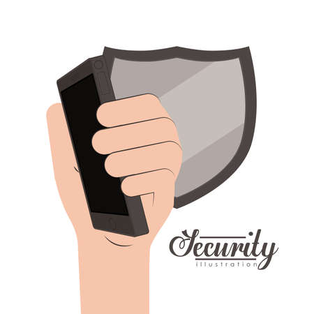 Technology design over white background, vector illustrationのイラスト素材