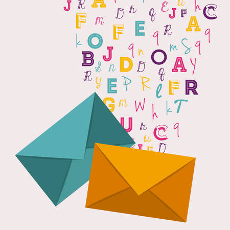 e-learning design over white background, vector illustrationのイラスト素材