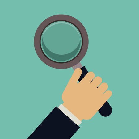 Human Resources design over green background, vector illustrationのイラスト素材