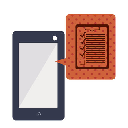 Shopping online design over white background, vector illustrationのイラスト素材