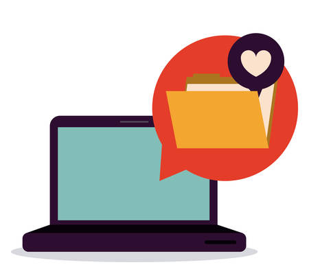 Technology design over white background, vector illustrationのイラスト素材