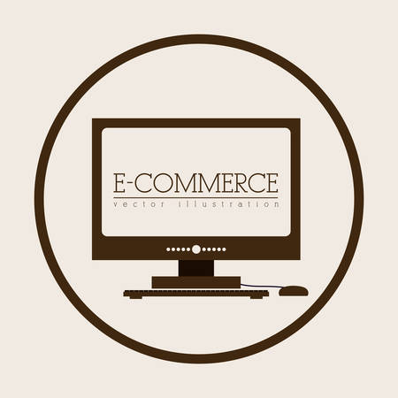 Internet design over white background, vector illustrationのイラスト素材