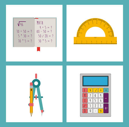 e-learning design over white background, vector illustrationのイラスト素材