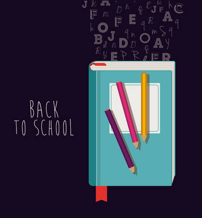 e-learning design over purple background, vector illustrationのイラスト素材