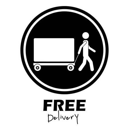 Pictogram design over white background, vector illustrationのイラスト素材