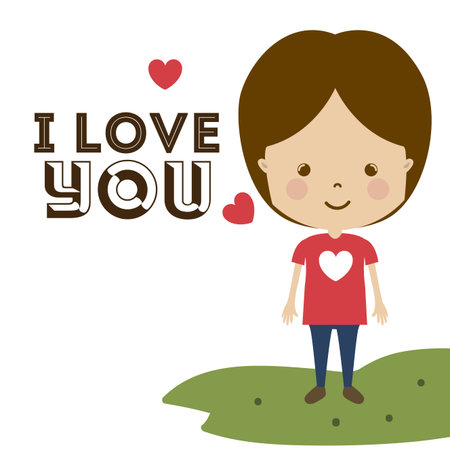 Wedding design over white background, vector illustrationのイラスト素材
