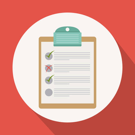 Business design over pink background, vector illustrationのイラスト素材