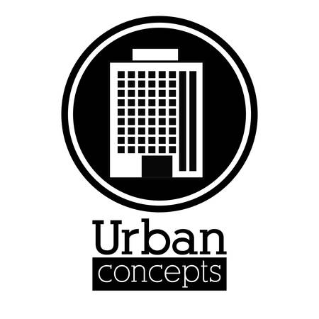 Real Estate  design over white backgound, vector illustrationのイラスト素材