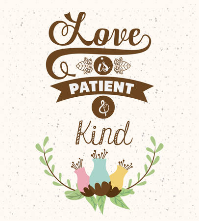Love design over white background, vector illustrationのイラスト素材