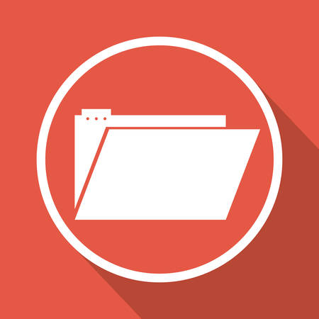 Icon design over orange background, vector illustrationのイラスト素材