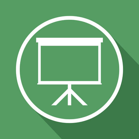 Icon design over green background, vector illustrationのイラスト素材
