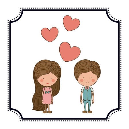 Love design over white background, vector illustrationのイラスト素材