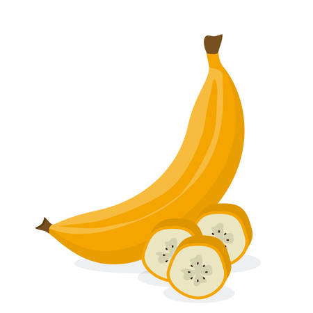 Healthy food design over white background, vector illustratio,のイラスト素材