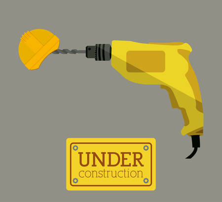 Tools design over grey background, vector illustrationのイラスト素材