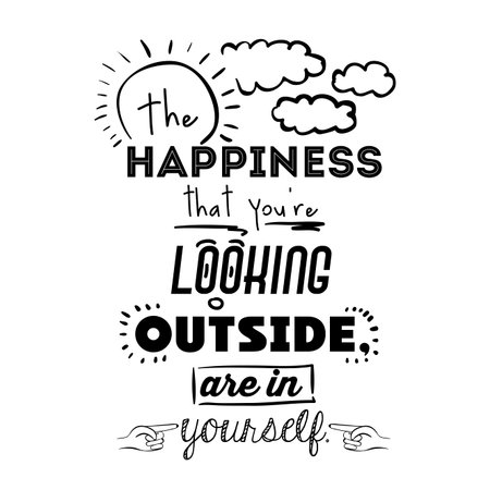 encourage quotes design, over white background, vector illustrationのイラスト素材