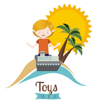 Toys icon design, vector illustration eps 10のイラスト素材