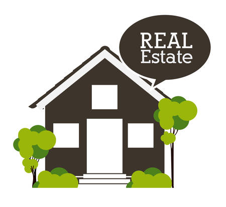Real Estate digital design, vector illustration eps 10のイラスト素材