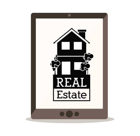 Real Estate digital design, vector illustration eps 10のイラスト素材