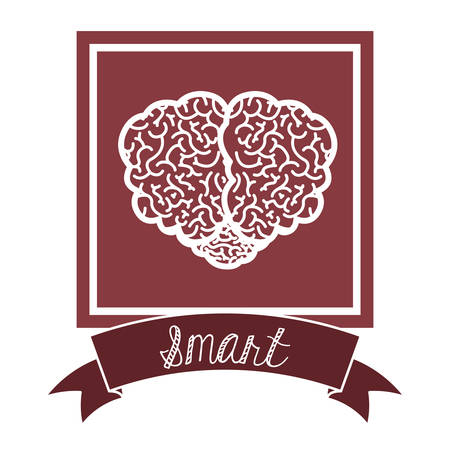 Brain digital design, vector illustration eps 10のイラスト素材