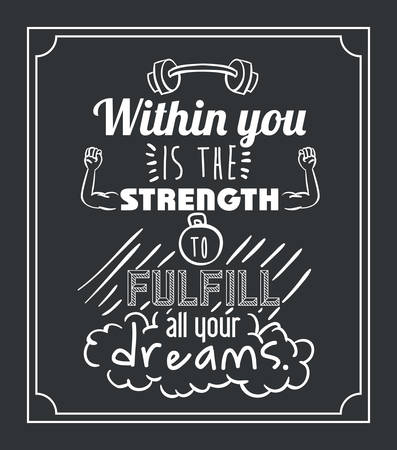 encourage quotes digital design, vector illustration eps 10のイラスト素材