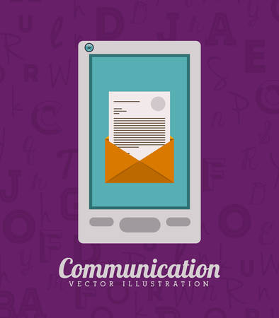 Communication digital design, vector illustration eps 10のイラスト素材