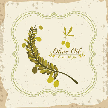 Olive Oil digital design, vector illustration eps 10のイラスト素材