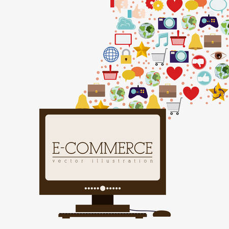 Internet icon digital design, vector illustration eps 10のイラスト素材