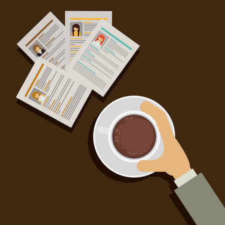 Human resources digital design, vector illustration eps 10のイラスト素材